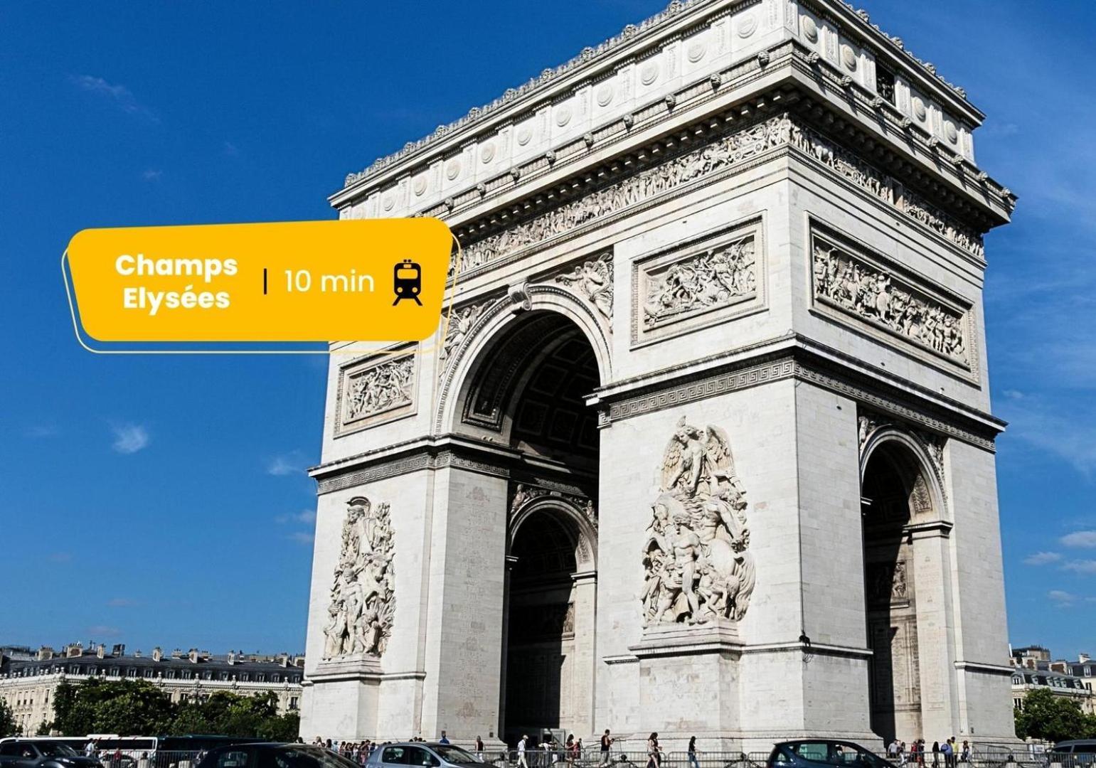303 Suite Simha - Superbe Appartement A Paris Exterior foto